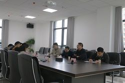 湖南省工业技师学院专家到昌德股份公司参观考察